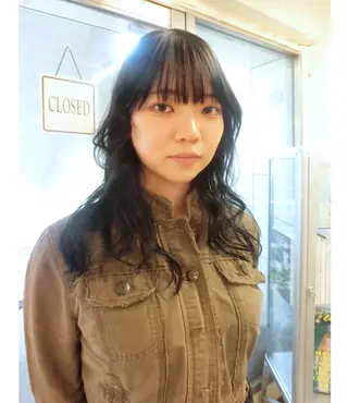 ミディアム ハッシュカット/ MAYAのヘアスタイル