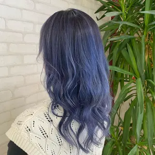 セミロング カラー ヘアアレンジ ノンダメージサロンBonheur銀座並木通り店所属・ULTOWA/銀座 ERIのヘアスタイル