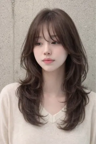 パーマ モ モのヘアスタイル