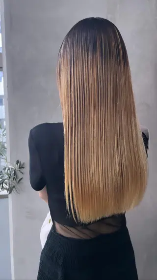 ロング ダン/メンズ/ 顔周り×透明感カラーのヘアスタイル