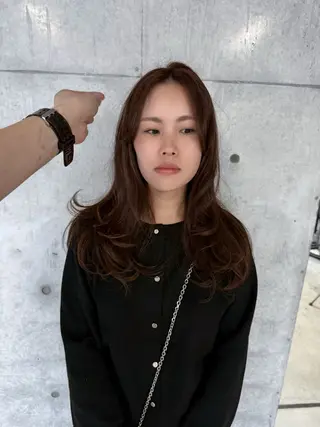 ロング カラー 誰よりも丁寧なカット 🍀小林輝のヘアスタイル