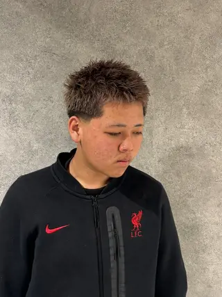 メンズ りんと/メンズ特化/ フェード×パーマのヘアスタイル