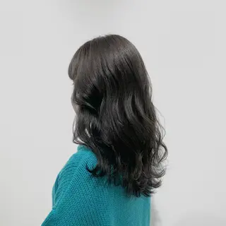 ロング カラー ヘアアレンジ キヨミ 韓国レイヤーカットのヘアスタイル