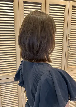 ミディアム カラー ヘアアレンジ サナ / elto四条烏丸のヘアスタイル