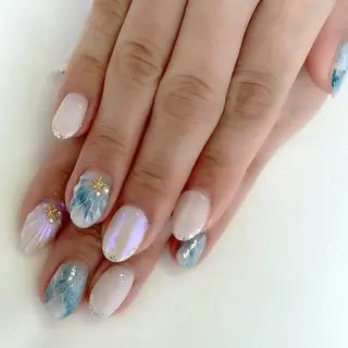 ネイル 💎🐰 saki. m 🐰💎のネイルデザイン