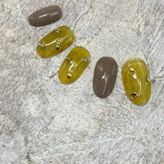 ネイル ⭐︎休業中の練習⭐︎ JNA認定講師髙橋のネイルデザイン