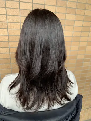 セミロング ヒヨシ ルナのヘアスタイル