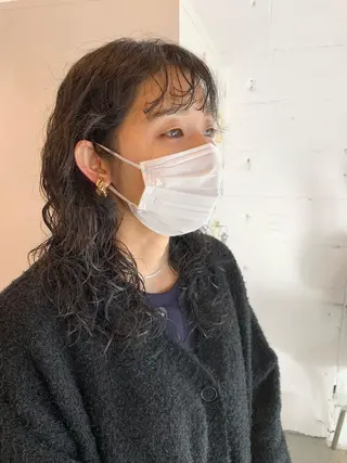 ロング パーマ 髪質改善🌈 tomomiのヘアスタイル
