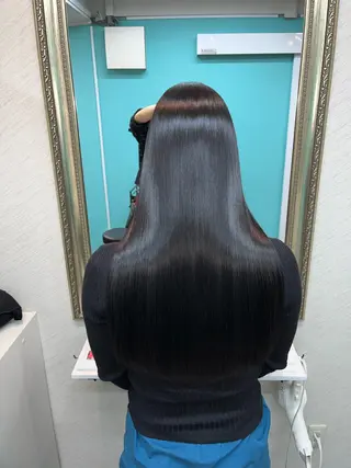 ロング カラー seta新宿所属・髪質改善/縮毛矯正 芹沢のヘアスタイル