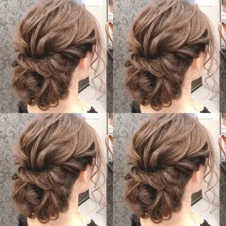 ミディアム ヘアアレンジ 🌷MAYU 🌷のヘアスタイル