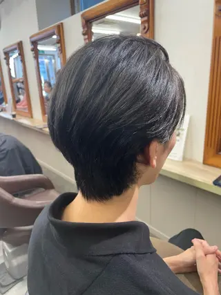 ショート カラー パーマ 川崎/スタイリスト /髪質改善🫧のヘアスタイル