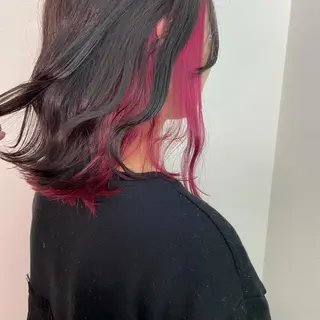 ミディアム ボブウルフ／ボブ Satsuki【名駅のヘアスタイル