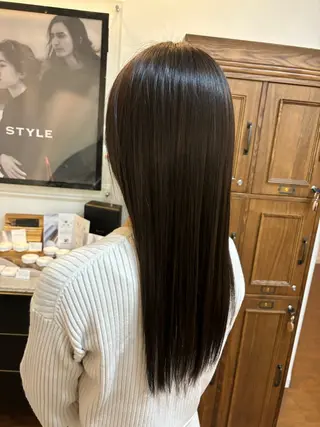 ロング 天野 妃菜のヘアスタイル