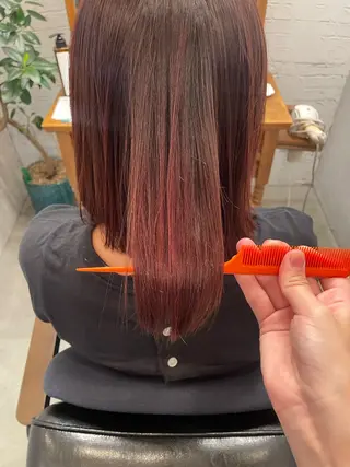 ミディアム veretta.香里園所属・筒井 沙祐奈のヘアスタイル