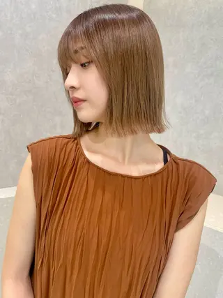 ショート ショート/ボブ/ 白髪ぼかし/しんやのヘアスタイル