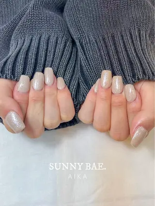 ショート ネイル SUNNY BAE.所属・Made By AIKAのネイルデザイン