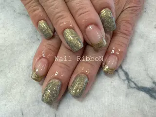 ネイル ネイルリボン 伊藤のネイルデザイン