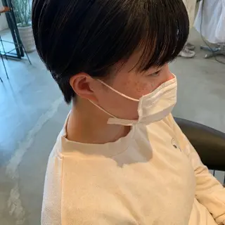 ショート jjeno所属・kaN./ボブ /髪質改善ストレートのヘアスタイル