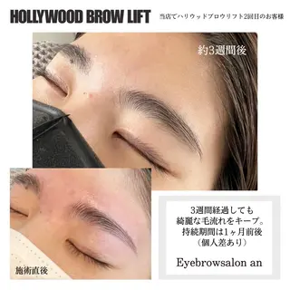 アイブロウ 安済 ひとみの眉毛・アイブロウイメージ