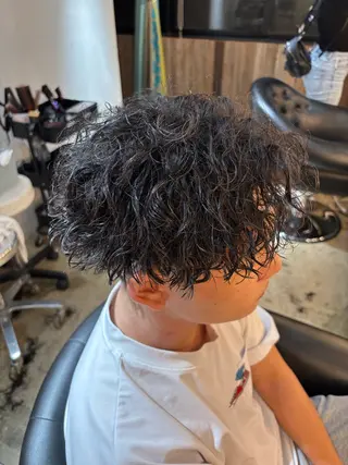 パーマ メンズ 平川 海夢のヘアスタイル