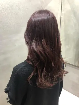 ロング カラー haruka 遥歌のヘアスタイル