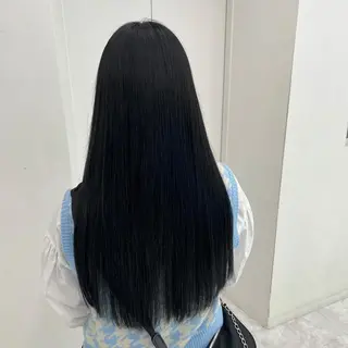 セミロング カラー 乾かすだけで美髪✨ 髪質改善専門/鈴木遼のヘアスタイル