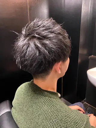 ショート メンズ 浅見 天翔のヘアスタイル