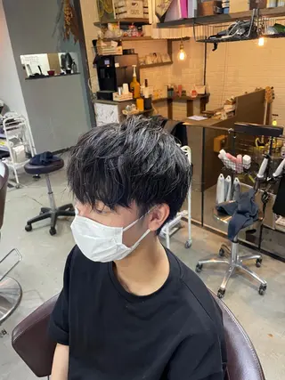 メンズ メンズサロンLOSS所属・新潟メンズ/縮毛矯正 パーマ/mizukiのヘアスタイル
