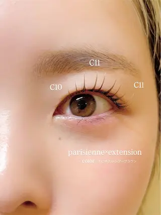 マツエク・マツパ LuXel eyelash 薬院店所属・LuXiel Ikumiのマツエク・マツパデザイン