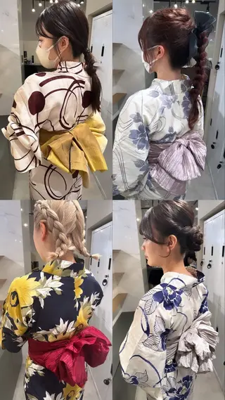 grace by afloat所属・平尾 樹里のヘアスタイル