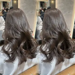 セミロング 銀座副店長/レイヤー /髪質改善/田島のヘアスタイル