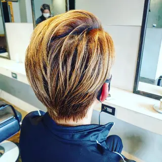 カラー メンズ 川端 智治のヘアスタイル