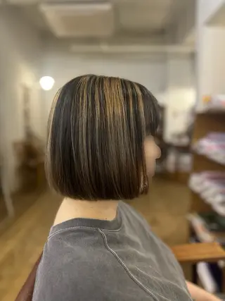 ショート mouair所属・永田 こころのヘアスタイル
