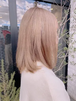 ミディアム カラー メンズ 及川 歩真のヘアスタイル