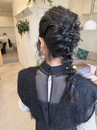 ヘアアレンジ 💛🤍U too e’s 鎌倉🧸のヘアスタイル