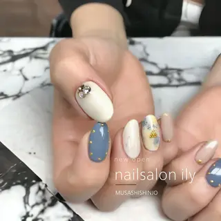 ネイル nail salon ily 武蔵新城のネイルデザイン