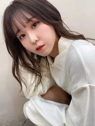 セミロング 顔まわりレイヤー/ bob及川亜沙美のヘアスタイル