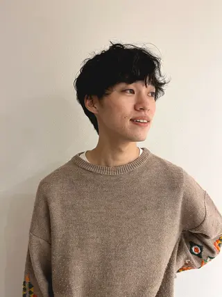 ショート メンズ メンズハイトーン/栄 /イトウタケルのヘアスタイル