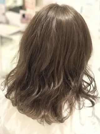 セミロング 福元 保雄のヘアスタイル