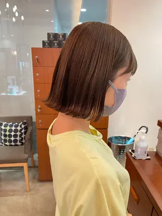 ミディアム 髪質改善ageless所属・ageless/ marina髪質改善のヘアスタイル