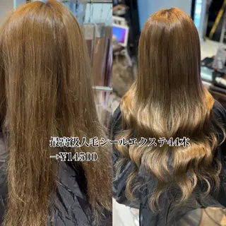 ロング 大阪 梅田/ ハイトーン/エクステのヘアスタイル