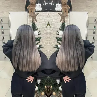 ロング Y Uのヘアスタイル