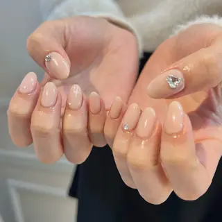 ネイル 🎀チーク/ちゅるん 🫧chisa🎀のネイルデザイン