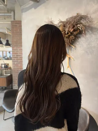 ロング 🎀韓国レイヤー/透 明感カラー/airiのヘアスタイル