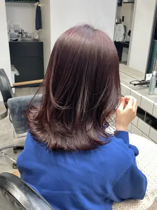 ミディアム i.+FERiCIA.所属・ボブ／アンニュイ 🌷しだひめな🌷のヘアスタイル