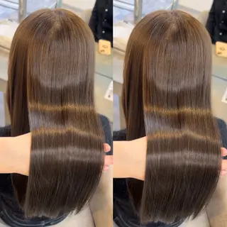 ロング カラー mimi☪️ 艶髪髪質改善/メンズのヘアスタイル