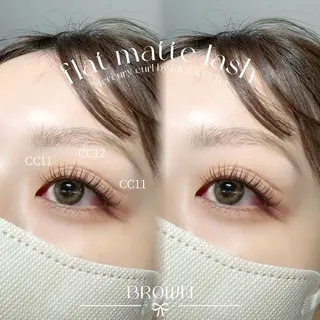 マツエク・マツパ Mercury Curl  鈴木 茜のマツエク・マツパデザイン