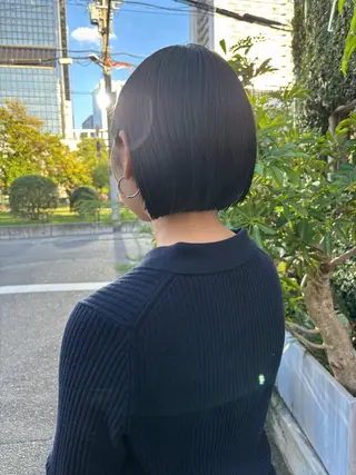 ショート カラー Chiho / 梅田 / ボブ/ パーマのヘアスタイル
