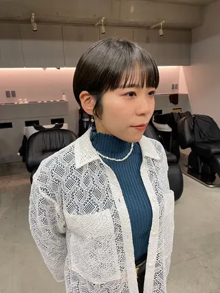 ショート カラー 表参道/赤み無し 透明感 colorのヘアスタイル