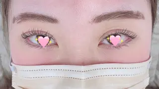 マツエク・マツパ Morganite 🦋 ÿui 🦋のマツエク・マツパデザイン